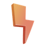 lightning icon from 3dicons.co