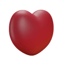 heart icon from 3dicons.co