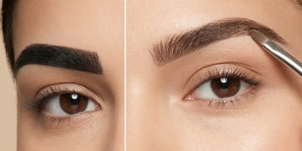 Before and After - Brows Decoded Transformation